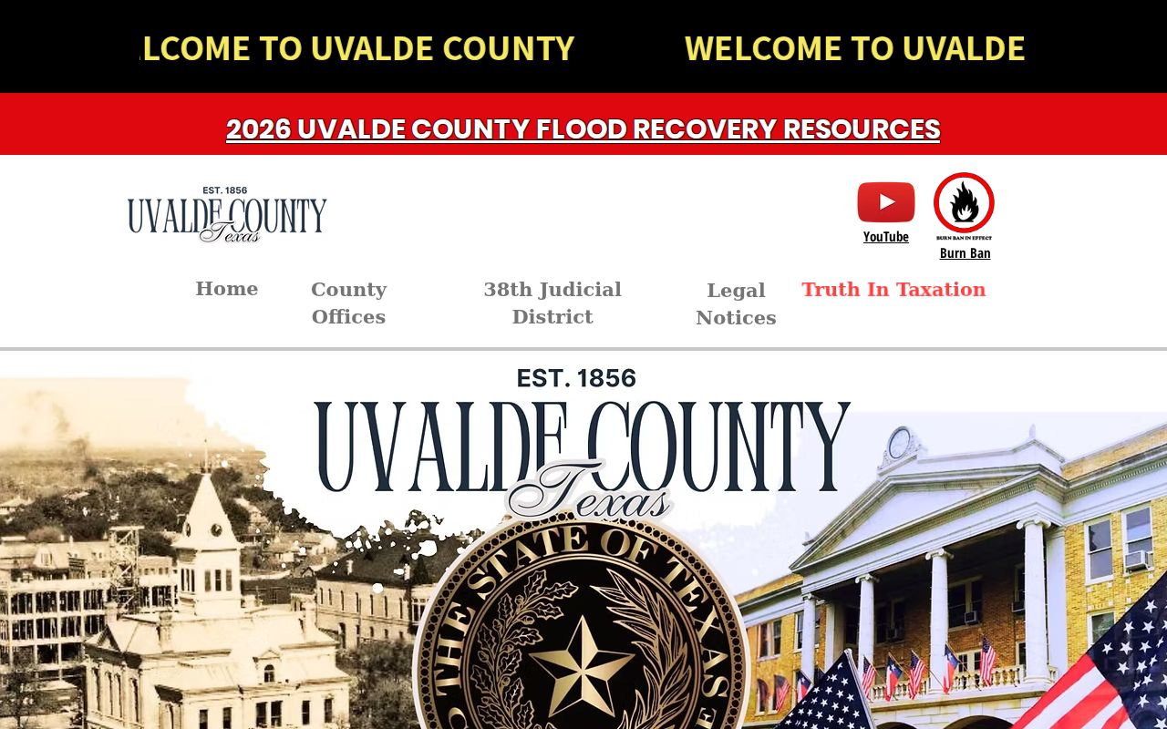 Uvalde County warrant records courthouse reference